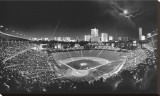 Wrigley Field Stretched Canvas Print by Scott Mutter