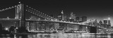 New York - Brooklyn Bridge b/w - Posterler New York - Brooklyn Bridge b/w - Posterler