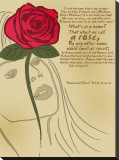 Romeo and Juliet: A Rose Impressão em tela esticada por Christopher Rice Romeo and Juliet: A Rose Impressão em tela esticada por Christopher Rice