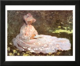 La Liseuse Art par Claude Monet