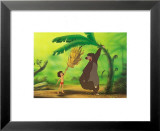 Un coup de main - Le livre de la Jungle Affiche par Walt Disney