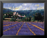 Champs de lilas Posters par Paul Curtis