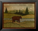 Oso primitivo Pósters por Robin Betterley