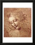 Cabeza de mujer, ca. 1508 Lámina por Leonardo da Vinci Cabeza de mujer, ca. 1508 Lámina por Leonardo da Vinci