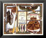 Eat, Sleep, Go Fishing Plakater av Reed Baxter