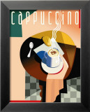 Cubist Cappuccino Affiches par Eli Adams