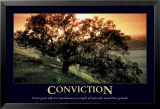 Conviction Posters par Larry McManus
