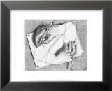 Zeichnende Hände Kunstdrucke von M. C. Escher