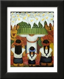 La fête des fleurs de Santa Anita Posters par Diego Rivera