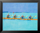 Rowers Poster by Steve Kuzma