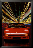 Porsche 911 décapotable aérodynamique Poster