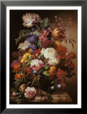 Grandmother's Bouquet I Print by Joseph Nigg