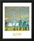 Colina en Unterach Pósters por Gustav Klimt