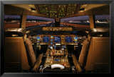 Cockpit d'avion boeing 777-200 Photographie
