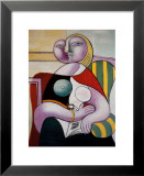 Lecture, Woman Reading Affiche par Pablo Picasso
