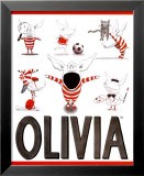 Olivia, Busy Little Piggy Posters by Ian Falconer