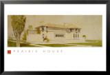 Prairie House Plakat af Frank Lloyd Wright Prairie House Plakat af Frank Lloyd Wright