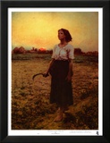 Le chant de l'alouette Affiches par Jules Breton