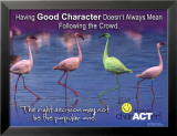 Following the crowd Affiches