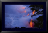 Feu au crépuscule Affiches par William Neill