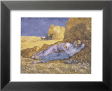 La méridienne Posters par Vincent van Gogh