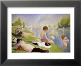 Baignade à Asnières Art par Georges Seurat