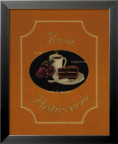 Rosa Pasticceria Affiches par Catherine Jones