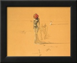Femme à la tête de roses, 1937 Affiches par Salvador Dalí