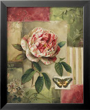 Rose and Butterfly Láminas por Lisa Audit Rose and Butterfly Láminas por Lisa Audit