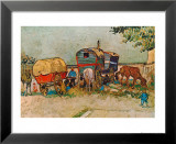 Caravans Encampment of Gypsies Láminas por Vincent van Gogh Caravans Encampment of Gypsies Láminas por Vincent van Gogh