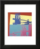 Brooklyn Bridge, 1983 Poster van Andy Warhol