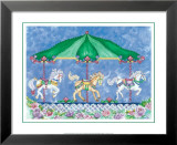 Le manège enchanté Posters par Marnie Bishop Elmer