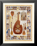 Luth Poster par Richard Henson