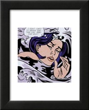 Joven ahogándose (Drowning Girl) Láminas por Roy Lichtenstein
