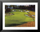 18th Hole Beth Page Posters by Edward Martinez