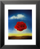 Rose méditative Posters par Salvador Dalí