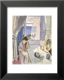 Woman Reading at a Dressing Table, Late 1919 Prints by Henri Matisse