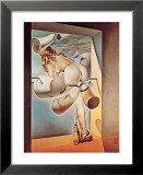 Autosodomisierte jugendliche Jungfrau Poster von Salvador Dalí