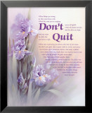 Don't Quit Posters af T. C. Chiu
