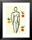 Nu Aux Oranges Affiches par Henri Matisse