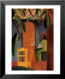 Café turque II Posters par Auguste Macke