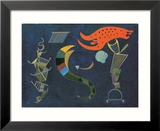 Mit dem Pfeil, c.1943 Poster van Wassily Kandinsky Mit dem Pfeil, c.1943 Poster van Wassily Kandinsky