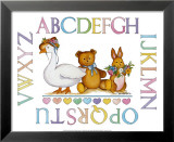 Alphabet Sampler Posters by Marnie Bishop Elmer