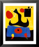 Mujer sentada Láminas por Joan Miró
