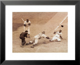 Jackie Robinson Stealing Home, May 18, 1952 Prints by Nat Fein