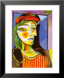 Girl with Red Beret Posters by Pablo Picasso