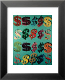 Dollar Signs, c.1981 Posters par Andy Warhol