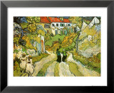Stairway at Auvers Arte por Vincent van Gogh