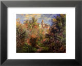 Gardens at Bordighera, 1884 Prints by Claude Monet