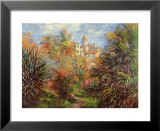 Jardin de Bordighera Affiches par Claude Monet